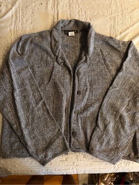 Women's Gray Textured Camisole Top